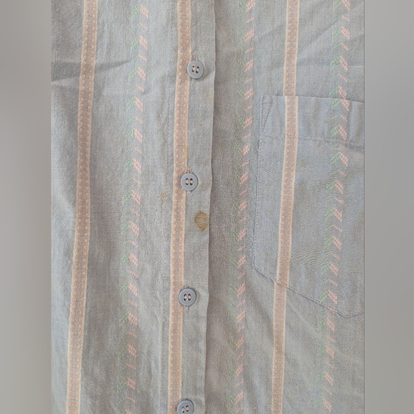80s Button Down Short Sleeve - Picture 2 of 2